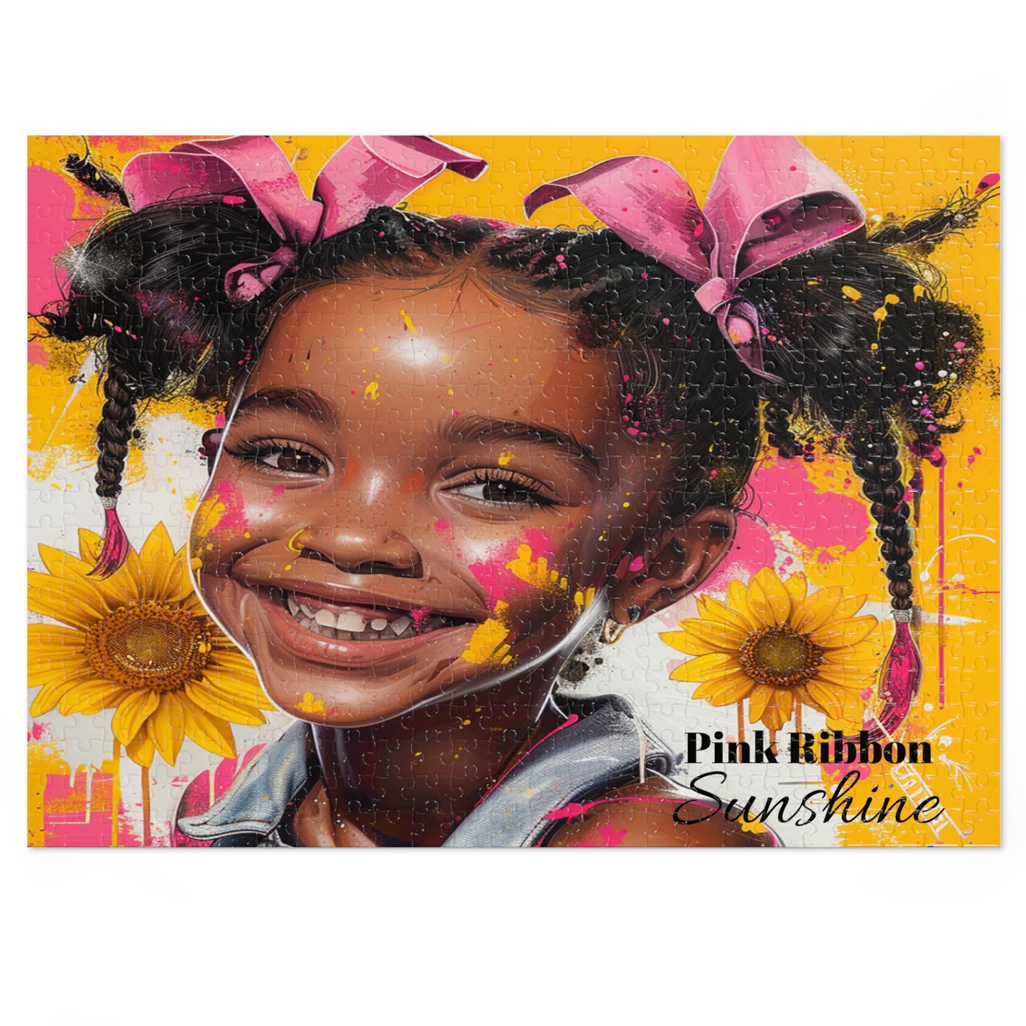 Pink Ribbon Sunshine Puzzle