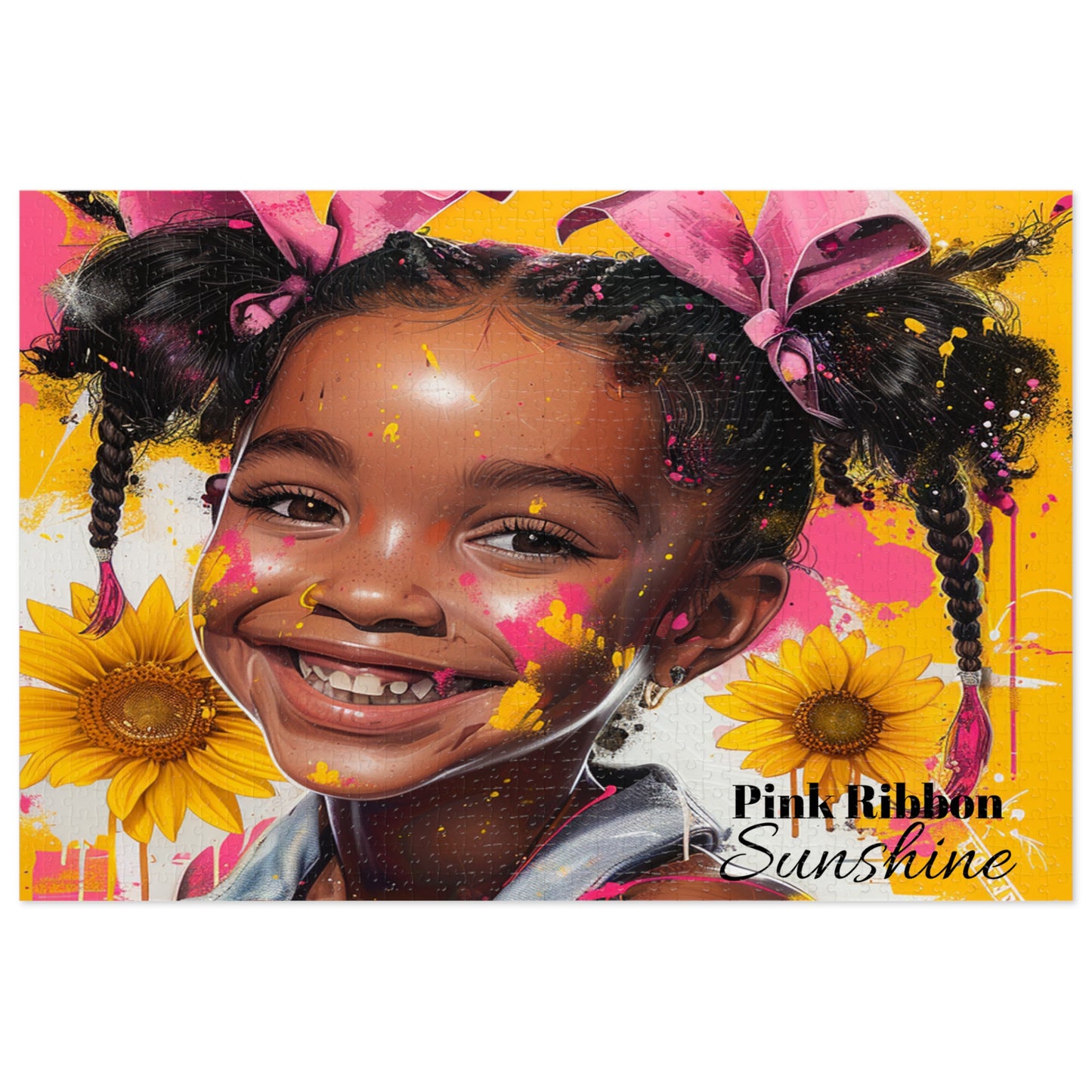 Pink Ribbon Sunshine Puzzle