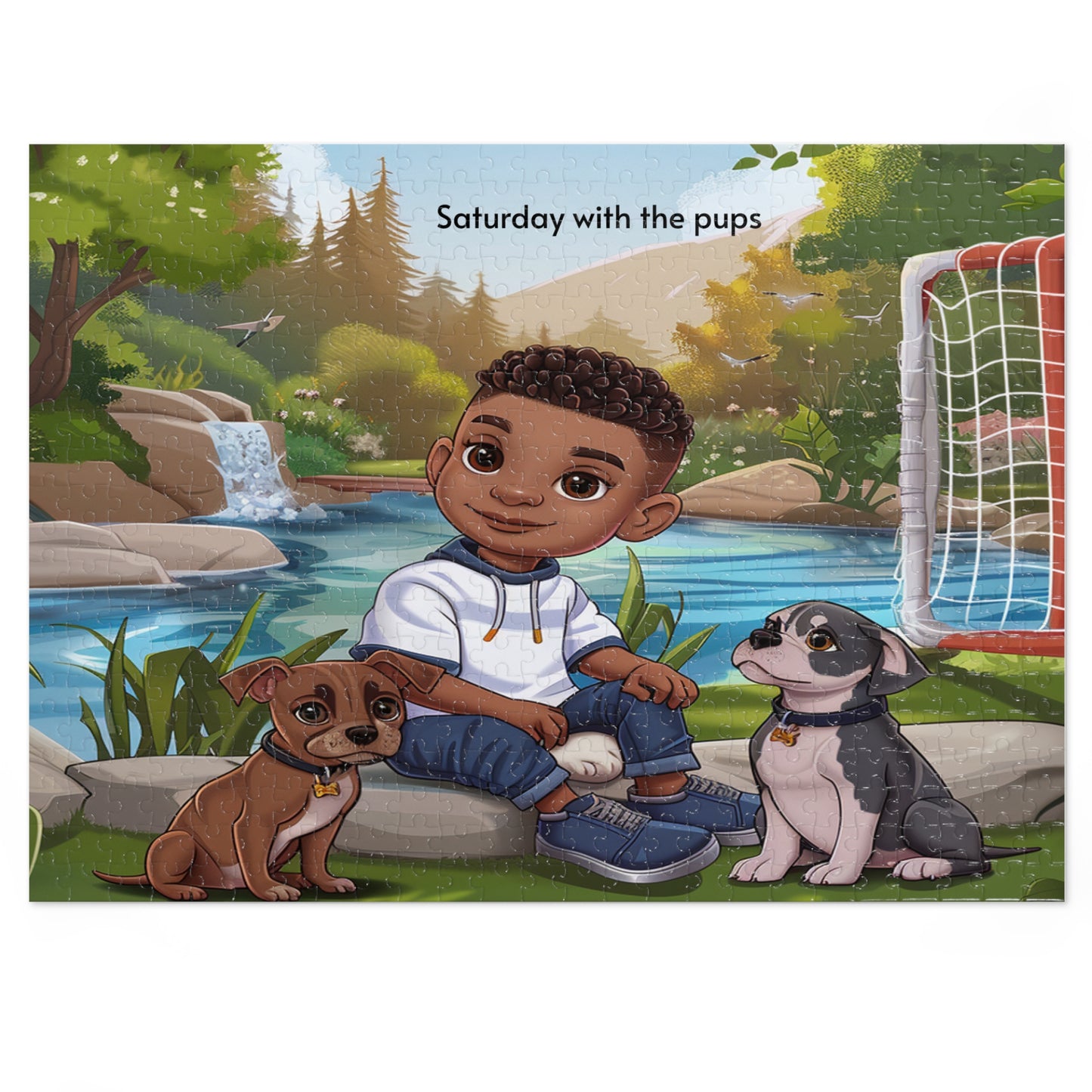 Saturday with the Pups Puzzle