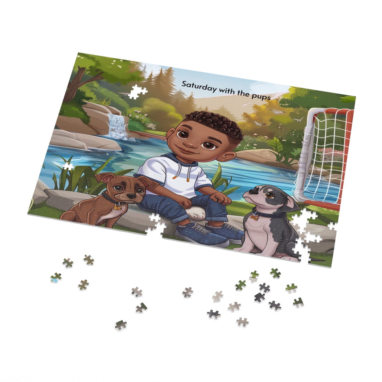 Saturday with the Pups Puzzle