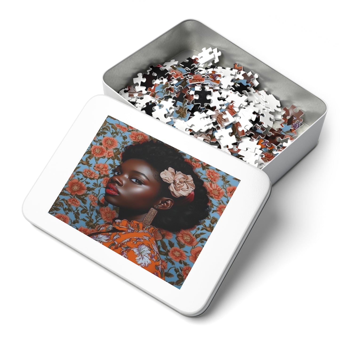 The Allure of Red Jigsaw Puzzle