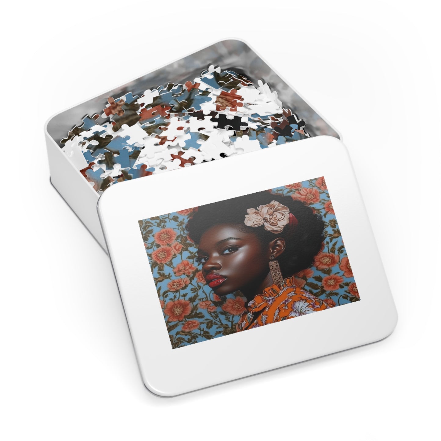 The Allure of Red Jigsaw Puzzle