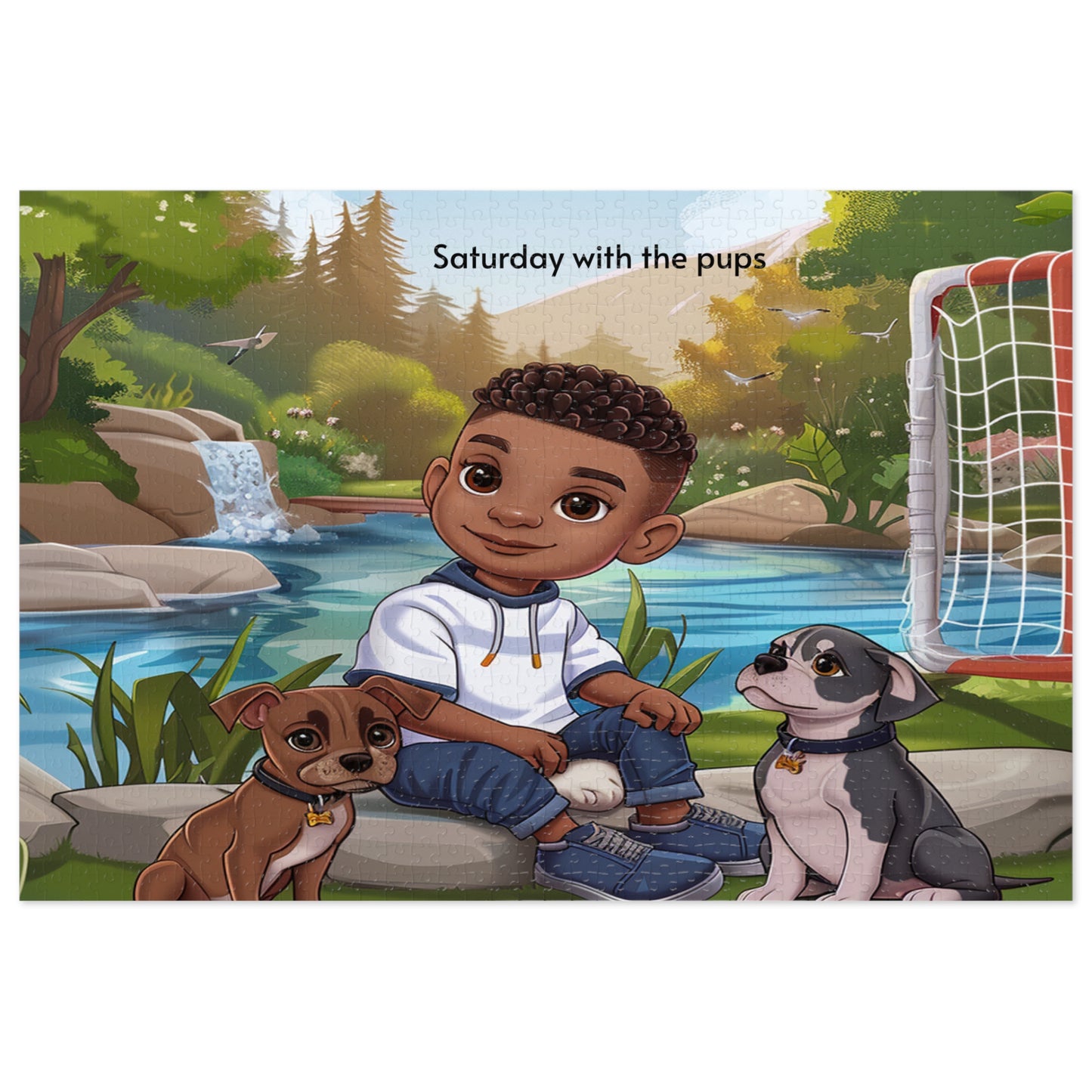 Saturday with the Pups Puzzle