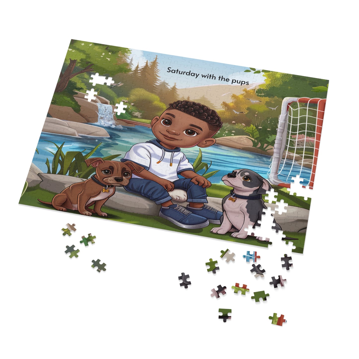 Saturday with the Pups Puzzle