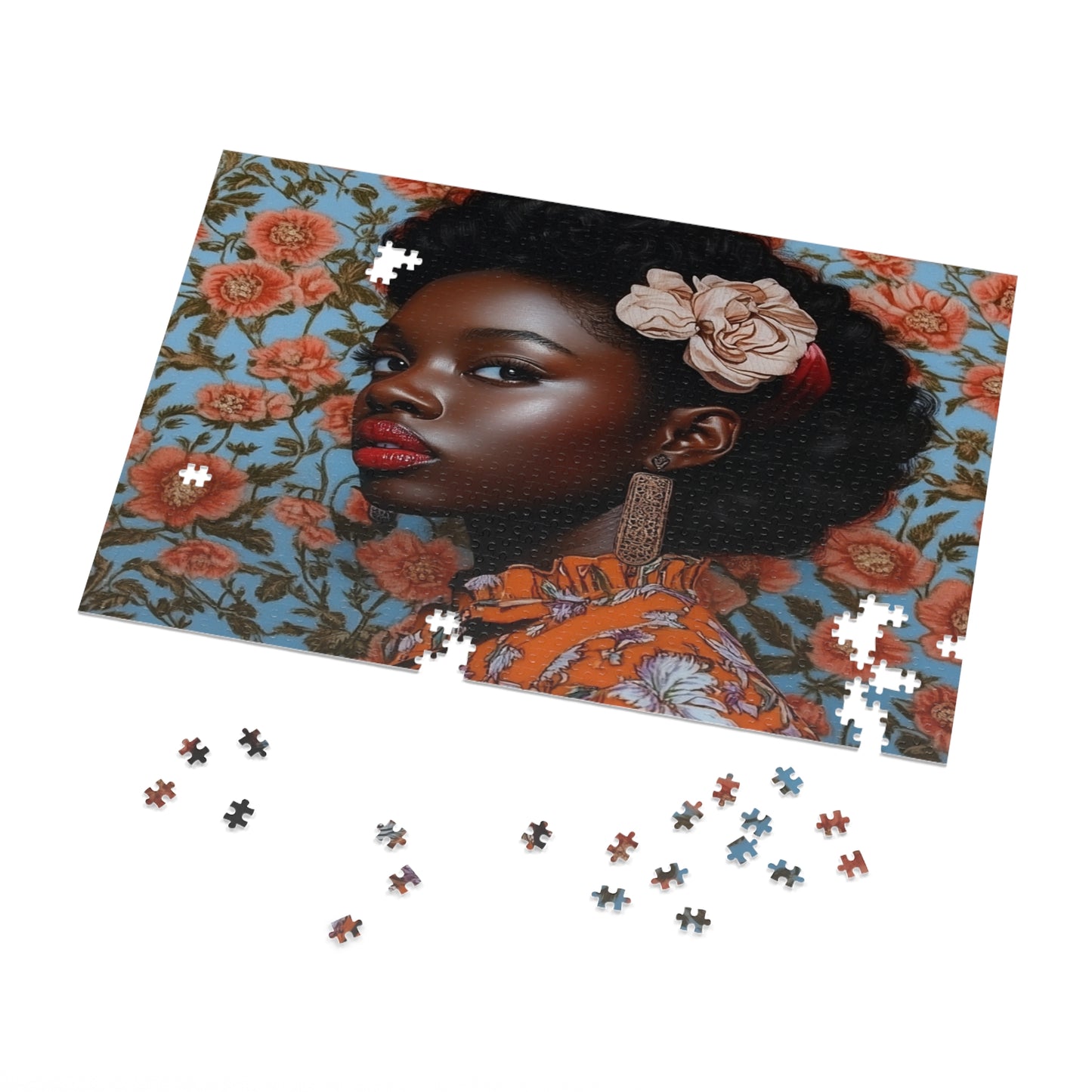 The Allure of Red Jigsaw Puzzle