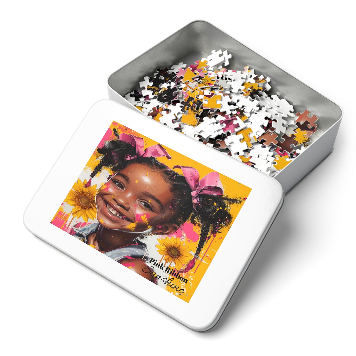 Pink Ribbon Sunshine Puzzle