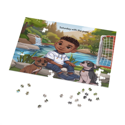 Saturday with the Pups Puzzle