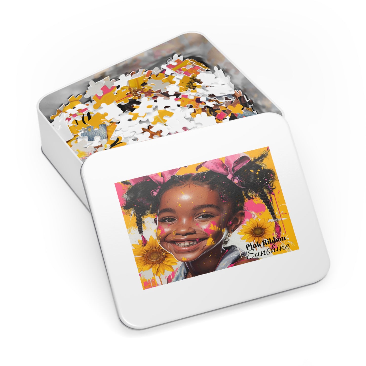 Pink Ribbon Sunshine Puzzle