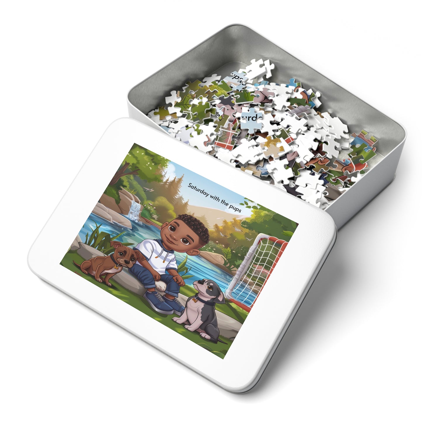 Saturday with the Pups Puzzle
